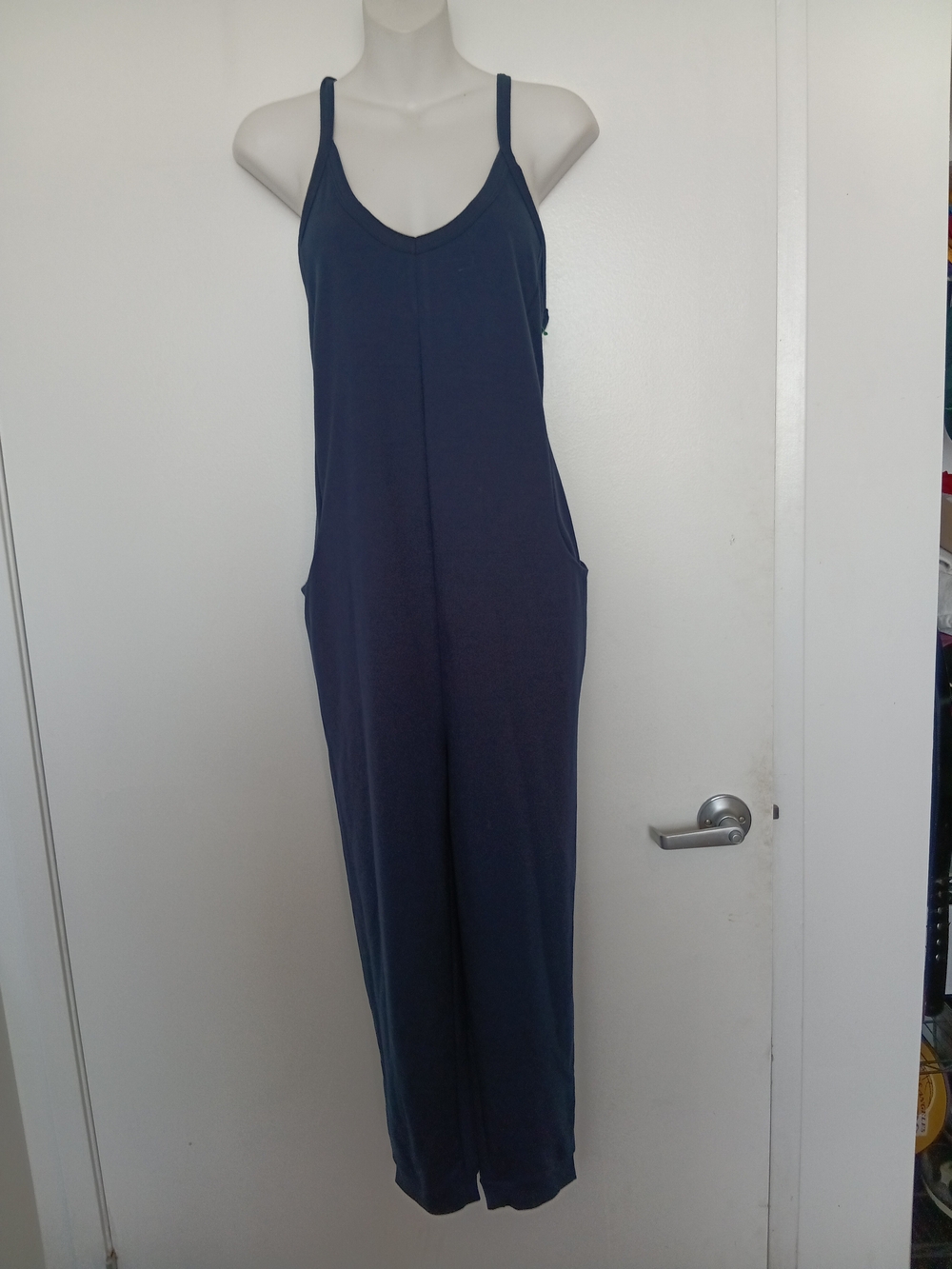 Sincerely Jules Navy Casual Jumpsuit